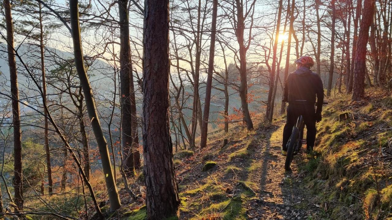 Villa Exklusives Holzhaus Mit Bergbahn - Baden-Baden Im Schwarzwald Esterno foto