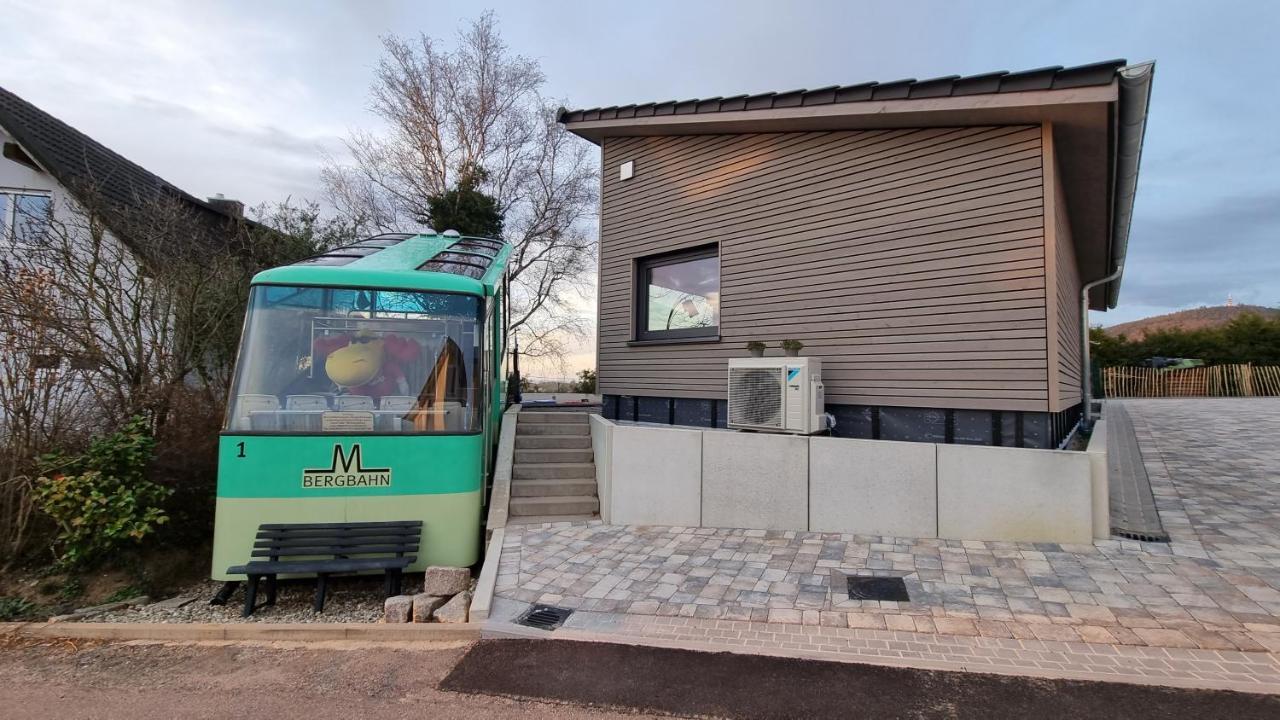 Villa Exklusives Holzhaus Mit Bergbahn - Baden-Baden Im Schwarzwald Esterno foto
